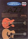 Jazz Guitar Manual Complete Learn to Play Instructions w/ 2 Cds