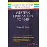 Western Civilization to 1648