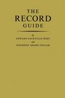 The Record Guide Vol 1