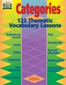 Categories 122 Thematic Vocabulary Lessons