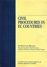 Civil Procedures in European Community Countries