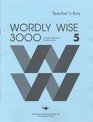 Wordly Wise 3000, Bk 5 (Answer Key)
