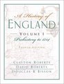 A History of England Volume I Prehistory to 1714