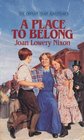A Place to Belong (Orphan Train Adventures Bk 4)
