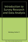 Introduction to Survey Research and Data Analysis