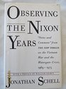 Observing The Nixon Years
