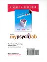 MyPsychLab Student Access Code Card for The World of Psychology