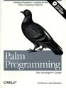 Palm Programming  The Developer's Guide