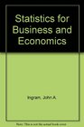 Statistics for Business and Economics