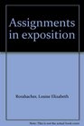 Assignments in Exposition Sixth Edition