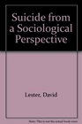 Suicide from a Sociological Perspective