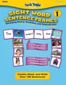 Sight Word Sentence Frames Level 1