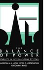 The Balance of Power Stability in International Systems