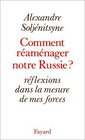 Comment ramnager notre Russie