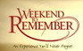 Weekend to Remember  Family Life Audio CDs