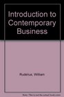 Introduction to Contemporary Business
