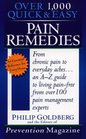 Pain Remedies