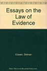 Essays on the Law of Evidence