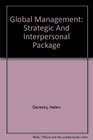 Global Management Strategic And Interpersonal Package