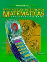 Matematicas Para Niveles Intermedios Las Claves del Exito