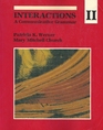 Interactions II