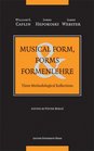 Musical Form Forms Formenlehre Three Methodological Reflections