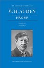 The Complete Works of W H Auden Prose Volume IV 19561962