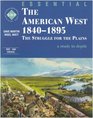 The American West 18401895 Student's Book