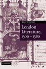 London Literature 13001380