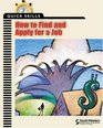 Quick Skills How to Find and Apply for a Job Learner Guide