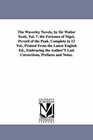 The Waverley Novels by Sir Walter Scott Vol 7 the Fortunes of Nigel Peveril of the Peak Complete in 12 Vol Printed From the Latest English Ed  Last Corrections Prefaces and Notes