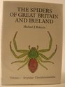The Spiders of Great Britain and Ireland Atypidae  Theridiosomatidae v 1