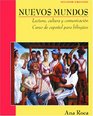 Nuevos Mundos  Lectura cultura y comunicacin / Curso de espaol para bilinges
