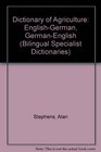 Dictionary of Agriculture EnglishGerman