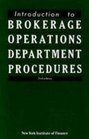 Introduction to Brokerage Operations Department Procedures