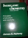 Inorganic chemistry Principles of structure and reactivity