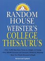 Random House Webster's College Thesaurus