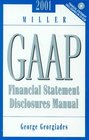 2000 Miller GAAP Financial Statement Disclosures Manual