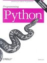 Programming Python Second Edition with CD