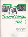 Personal Stories A Book for Adults Who Are Beginning to Read Book 3
