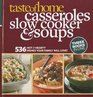 Taste of Home Casseroles Slow Cooker  Soups