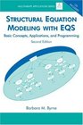 Structural Equation Modeling With Eqs Basic Concepts Applications And Programming