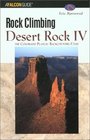 Rock Climbing Desert Rock IV The Colorado Plateau Backcountry Utah