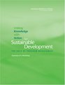 Linking Knowledge with Action for Sustainable Development The Role of Program Management  Summary of a Workshop