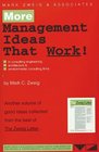 More Management Ideas That Work