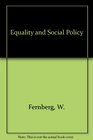 EQUALITY  SOCIAL POLICY