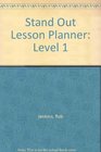 Stand Out Lesson Planner