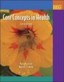 Core Concepts In Health