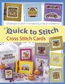 Quick To Stitch Cross Stitch Cards