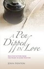 A Pen Dipped in Love Selected Letters from John Newton